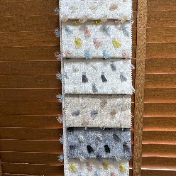 Jakarlı Dokulu Fon Perde